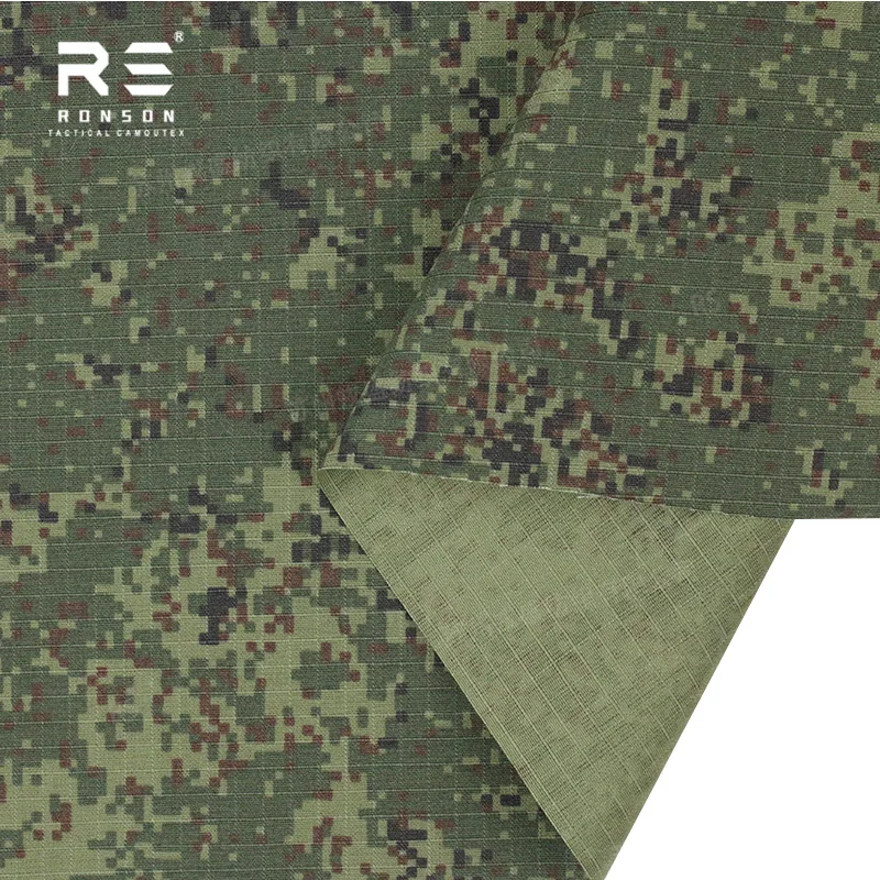 EMR Tela ripstop táctica para uniforme poliéster algodón - imagen 2