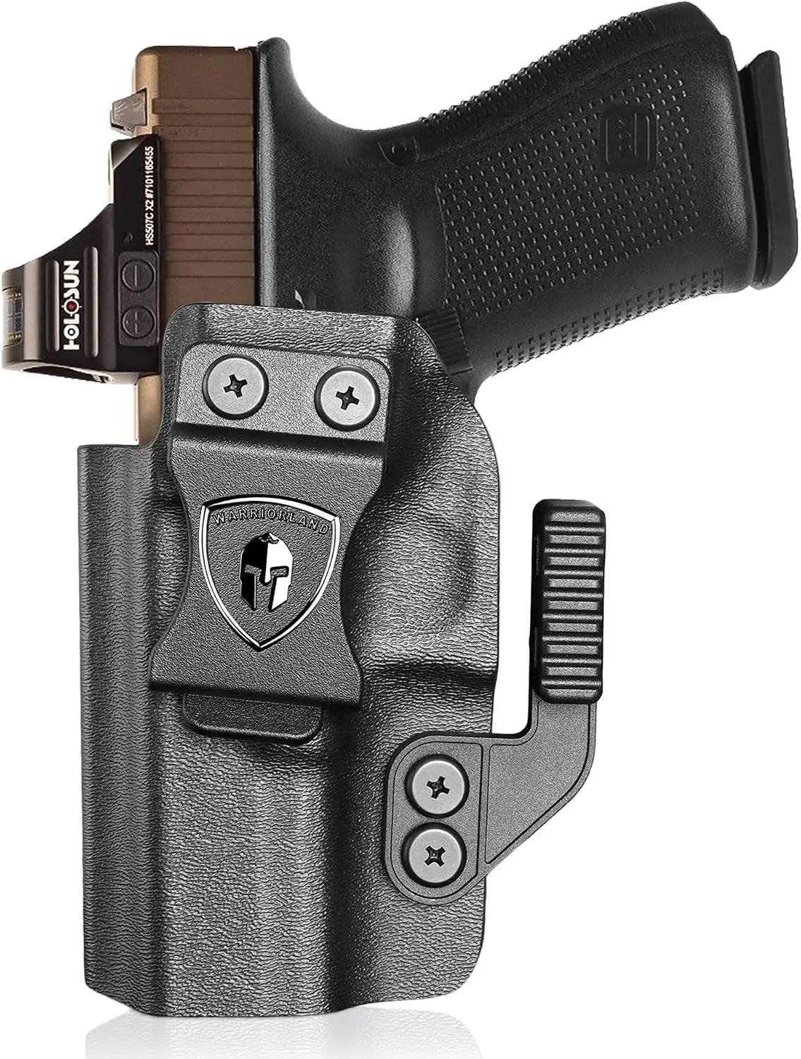 Funda Kydex IWB Warriorland Glock zurdos, compatible MOS