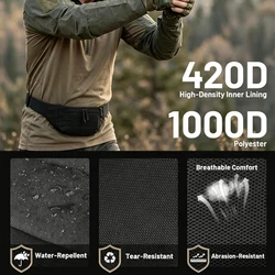 Funda táctica para pistola oculta EDC con liberación rápida