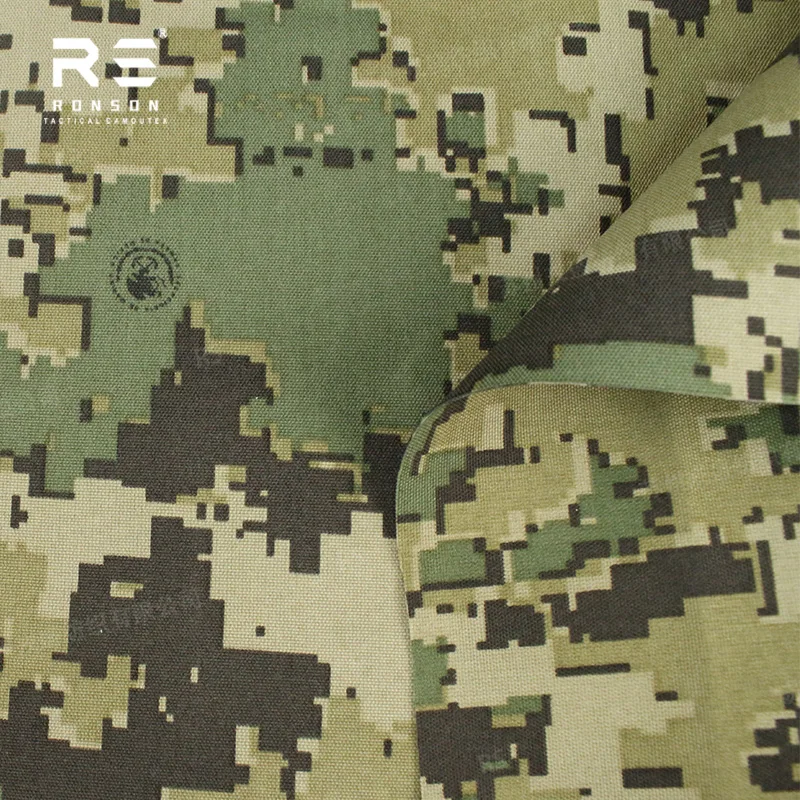 Cordura táctica woodland con impresión doble y corte láser - imagen 4