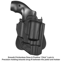 Funda extracción rápida S&W J Frame 2" diestro