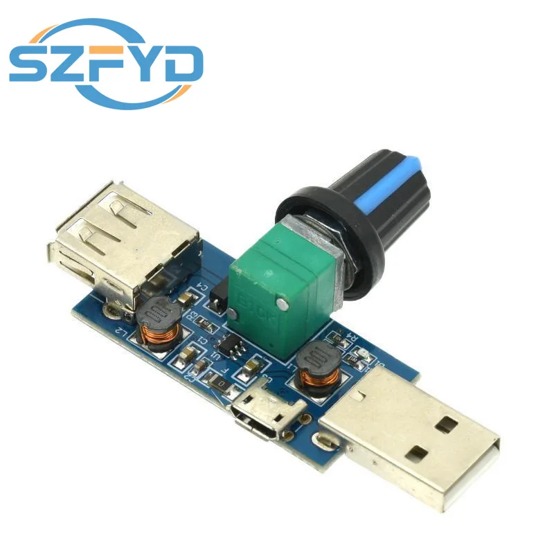Regulador de velocidad USB para ventilador con control ajustable - imagen 4