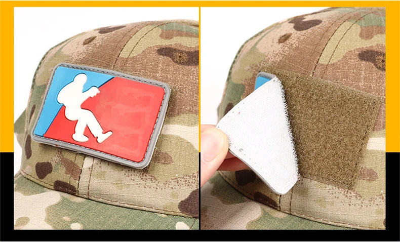 Detalle del velcro para personalizar