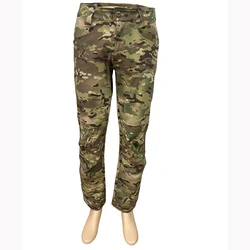 Pantalones tácticos nylon piel de naranja elástico multidireccional