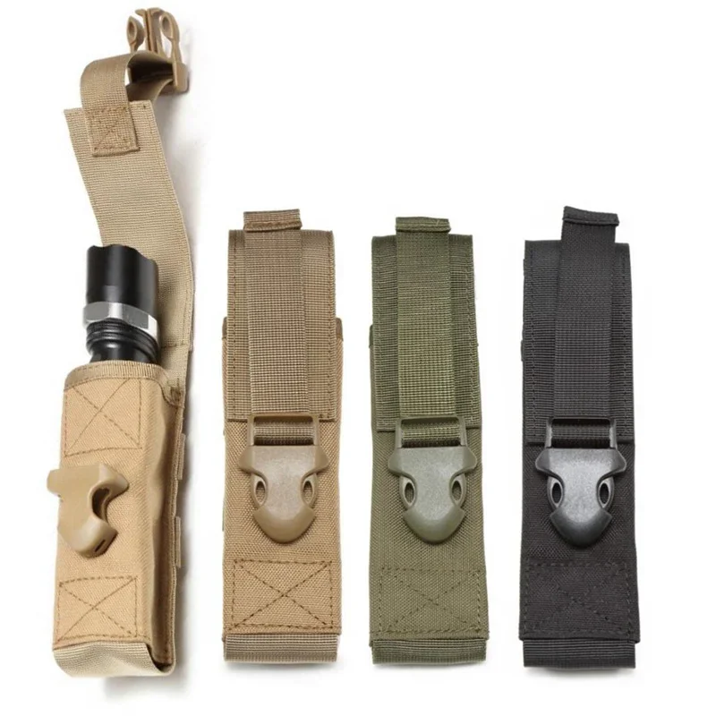 Bolsa táctica MOLLE para cargador MP5 y linterna, sujeción cinturón - imagen 5