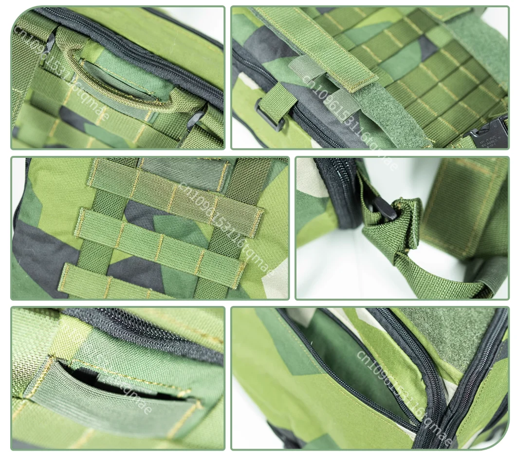 M90 Mochila táctica MOLLE camuflaje geometría sueca extensible - imagen 5