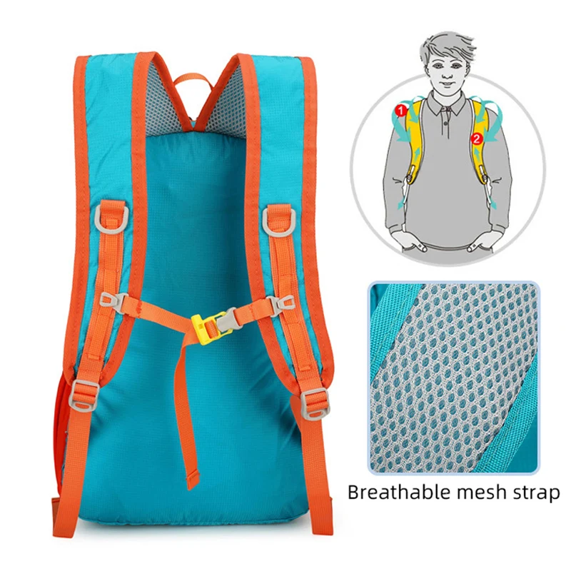 Mochila ligera deportiva gran capacidad para senderismo y montañismo - imagen 2