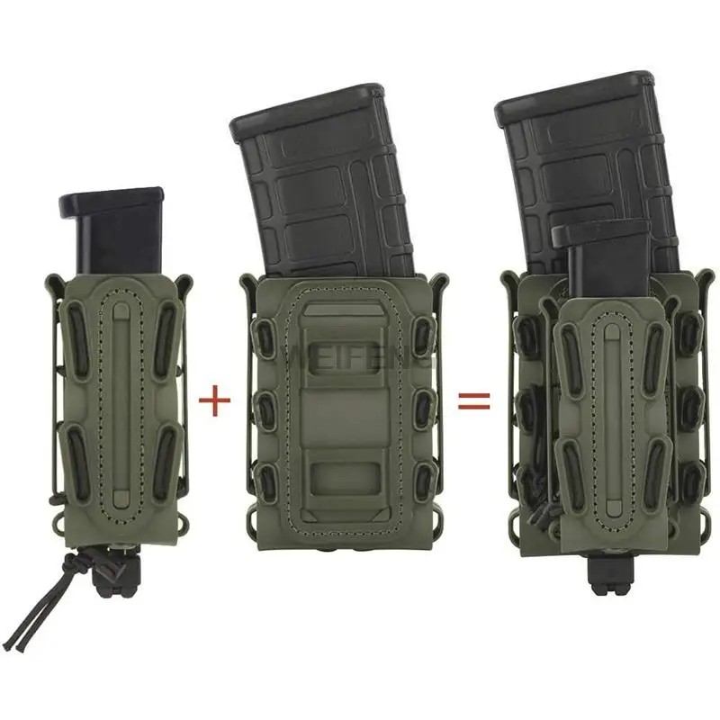 Scorpion Porta-cargador MOLLE táctico universal para AR15 M4 AK47 - imagen 2