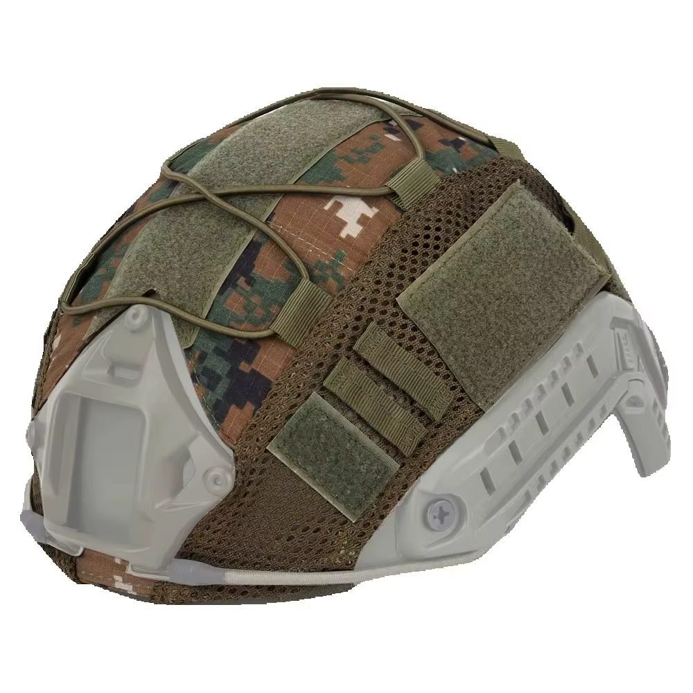 Funda de casco táctico camuflaje ajustable para ciclismo al aire libre - imagen 3