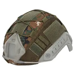 Funda de casco táctico camuflaje ajustable para ciclismo al aire libre