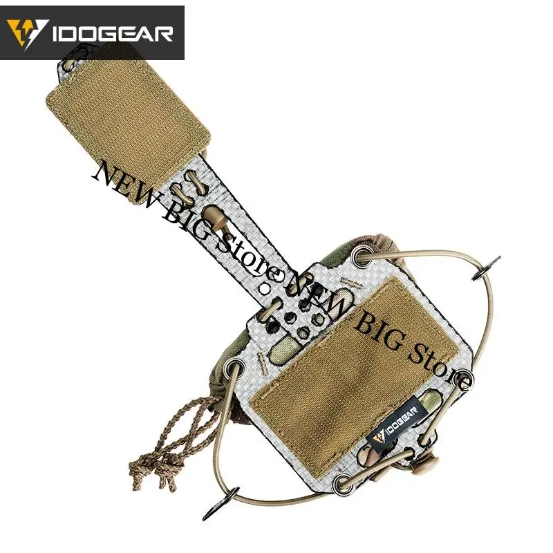 Bolsa batería NVG para casco táctico en forma de T con contrapeso - imagen 4