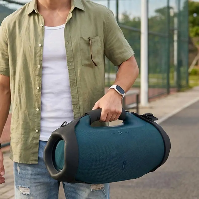 Funda protectora altavoz portátil Boombox con correa ajustable - imagen 4