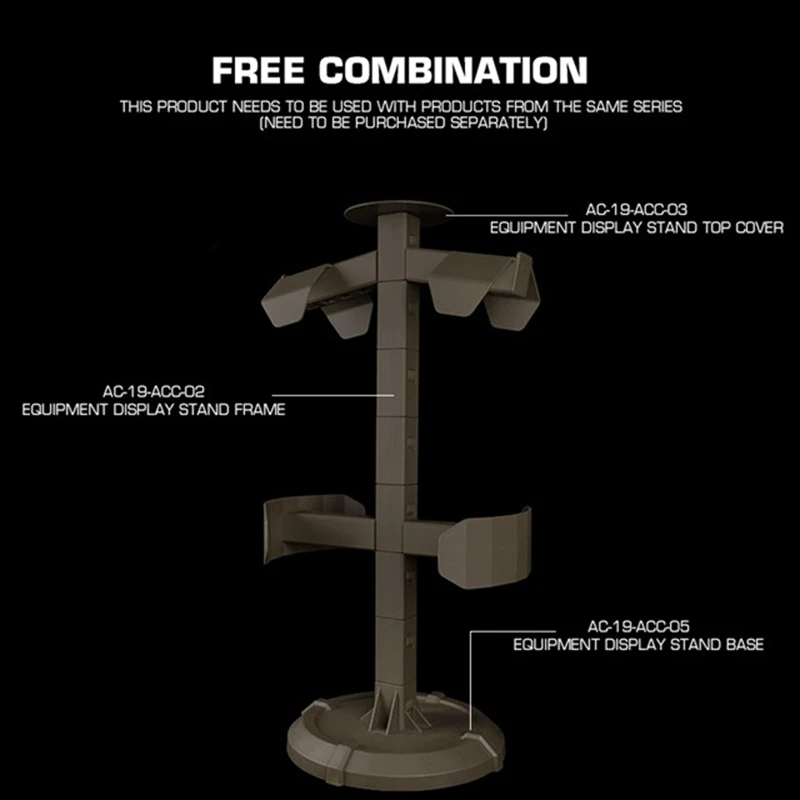AC-19 Soporte táctico modular MOLLE para hombro