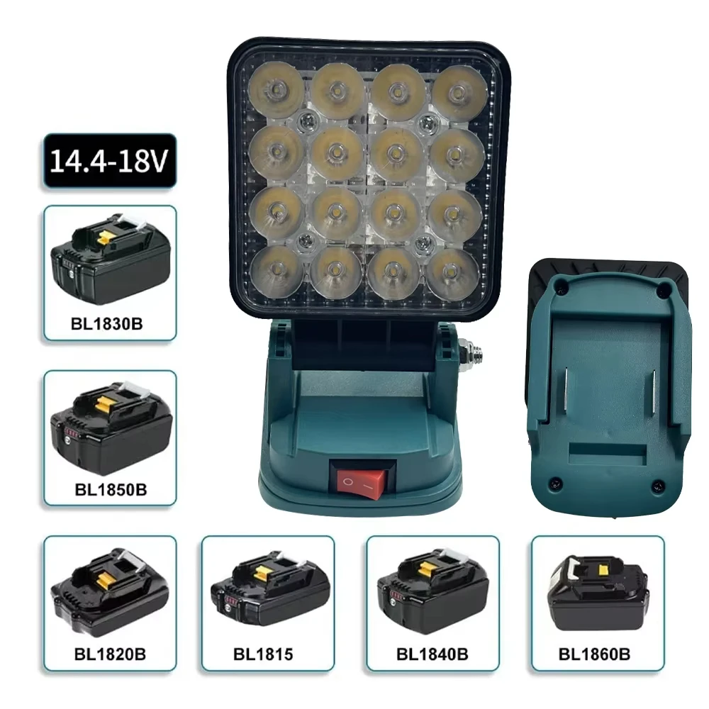 Makita lámpara LED de trabajo inalámbrica portátil de emergencia - imagen 2