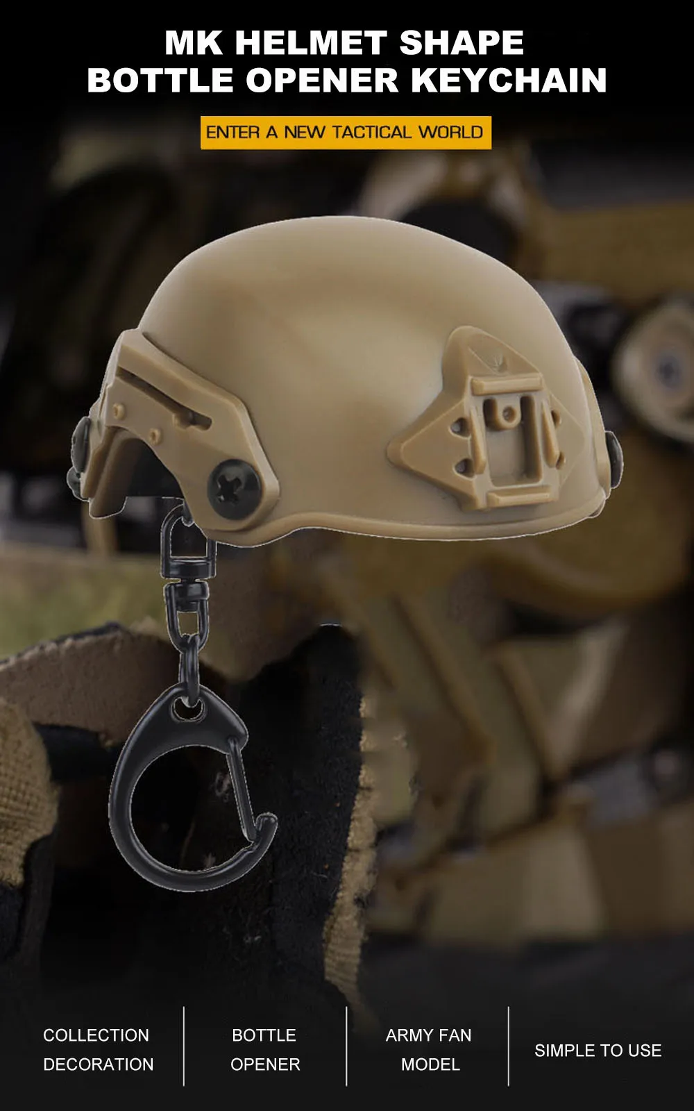 Llavero casco MK frontal