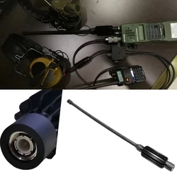 Antena A320 TNC UV doble etapa ganancia para walkie-talkie