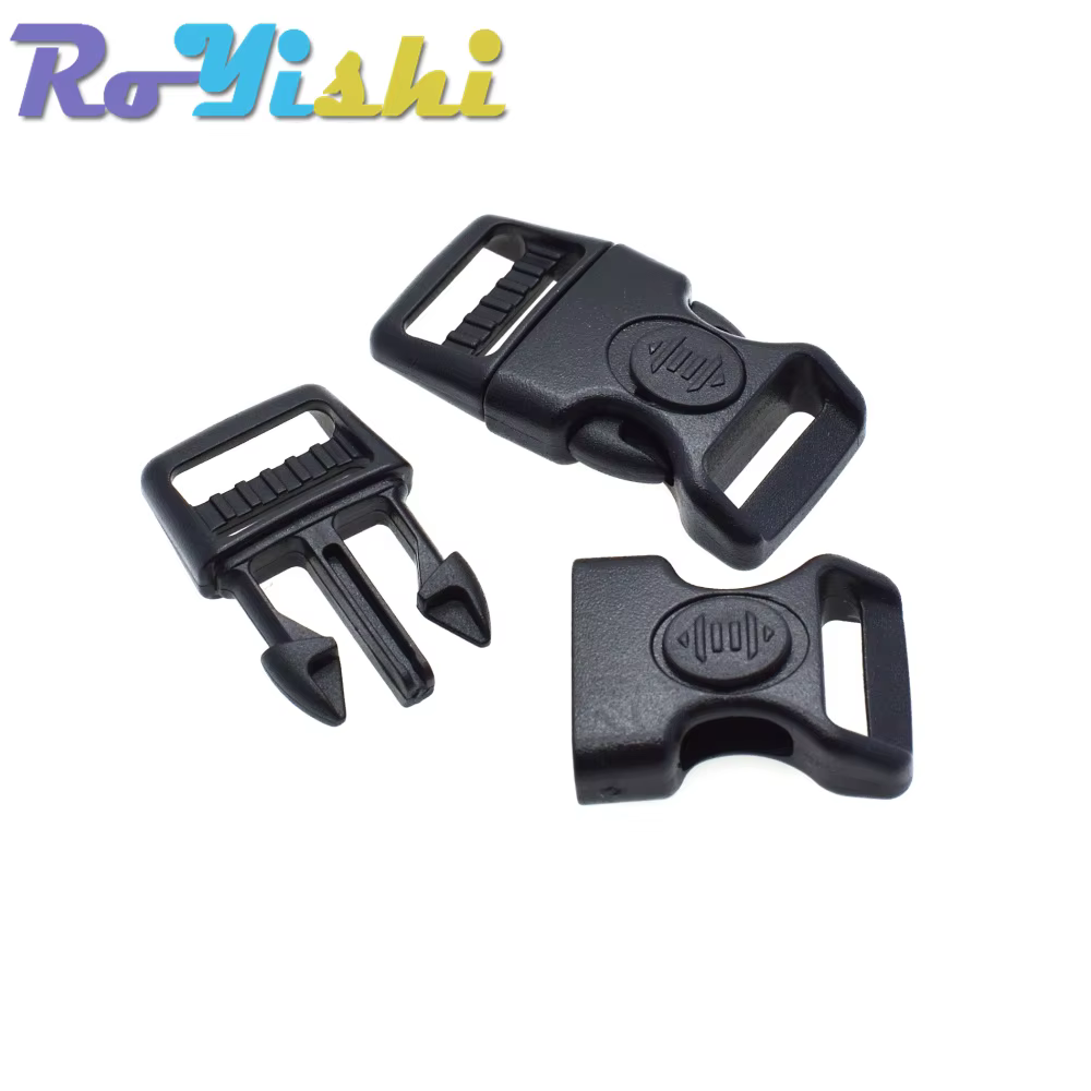 Hebilla liberación lateral negra para pulsera Paracord - imagen 5