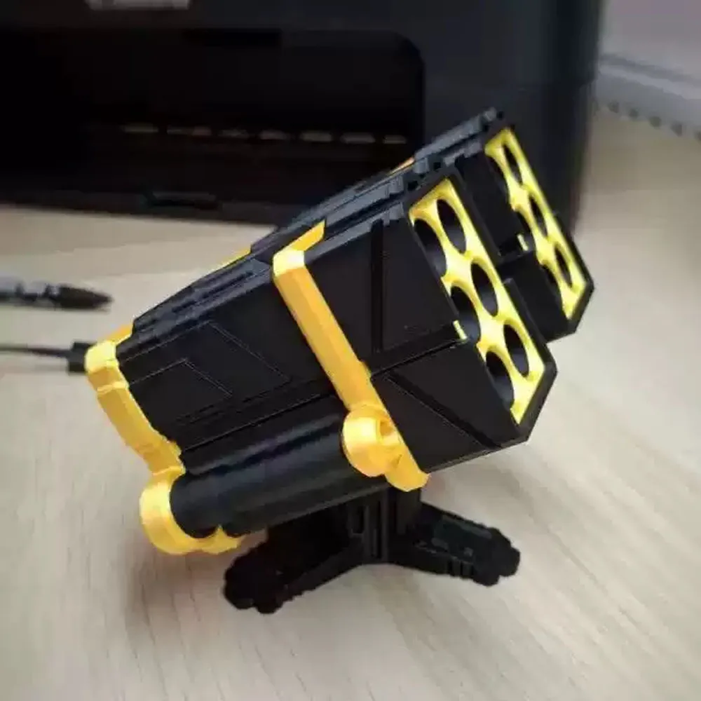Organizador de escritorio 3D impreso en PLA, portalápices mecánico - imagen 4
