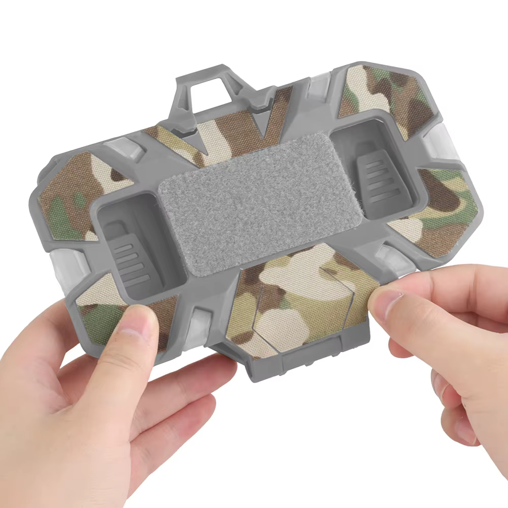 Soporte táctico MOLLE para móvil – Envoltura plegable con cinta mágica - imagen 4
