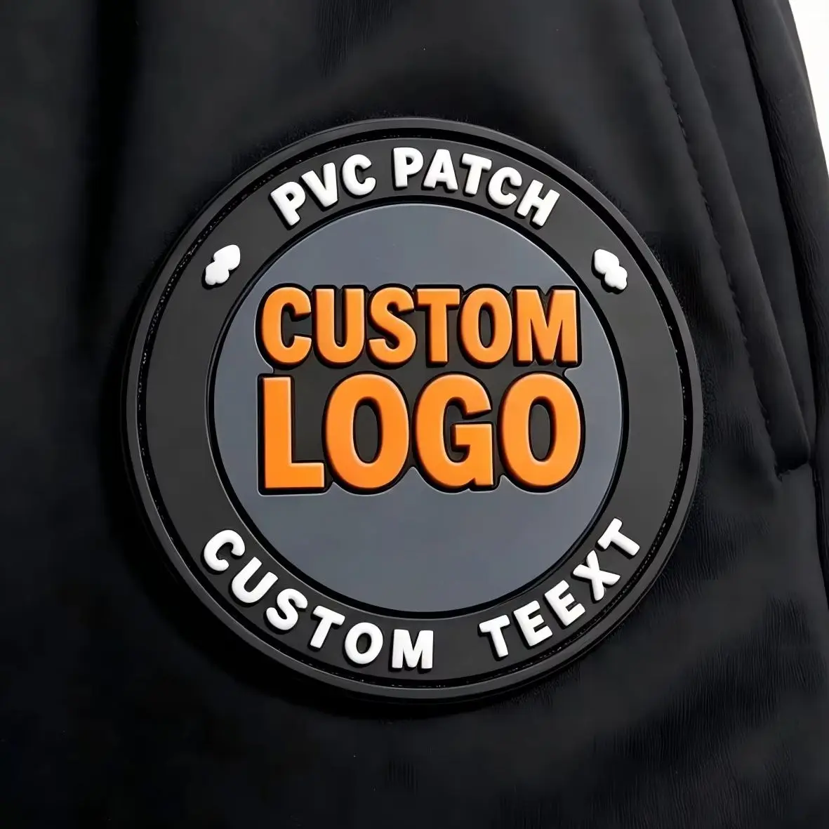 Parche termoadhesivo táctico PVC logotipo personalizado para ropa - imagen 5