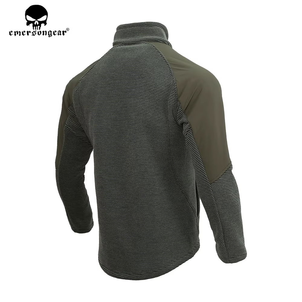 Emersongear Chaqueta Lana Ante Hombre Cortavientos Caza Senderismo - imagen 2
