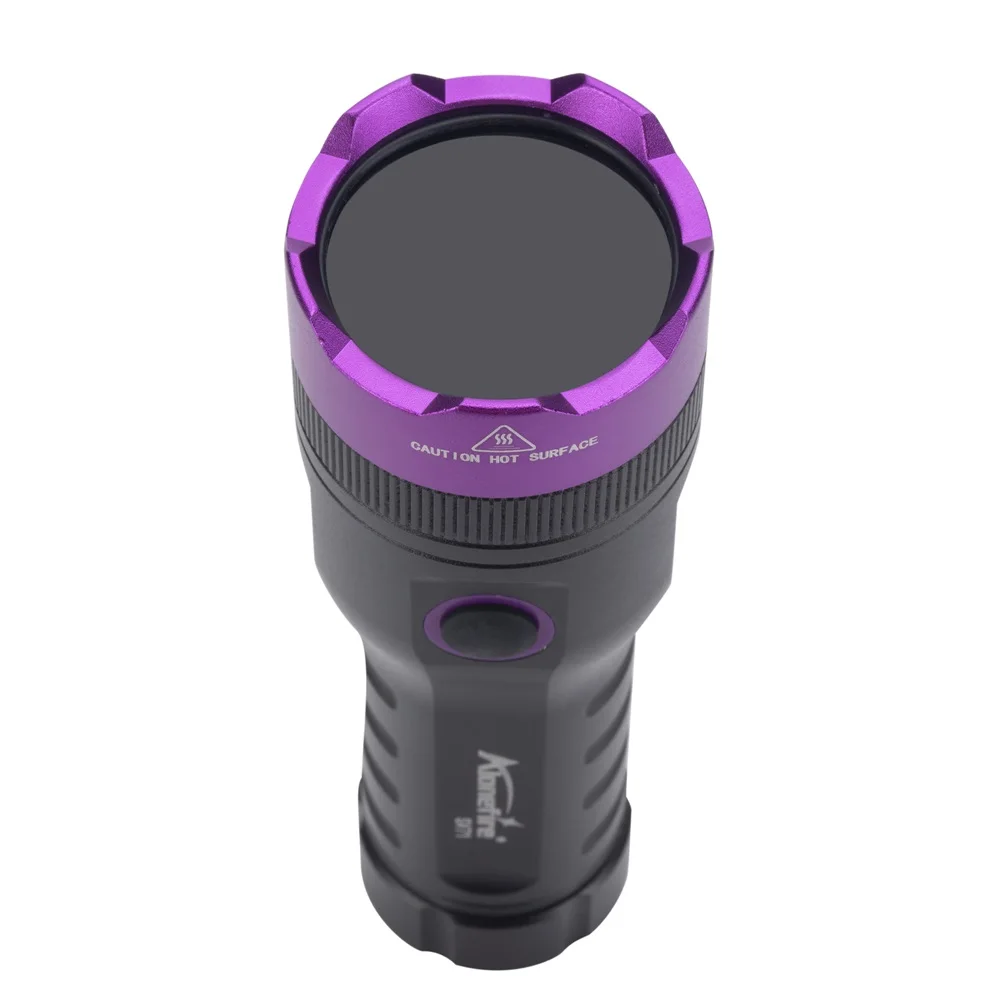 Linterna UV táctica 365nm recargable – Luz negra LED profesional - imagen 5
