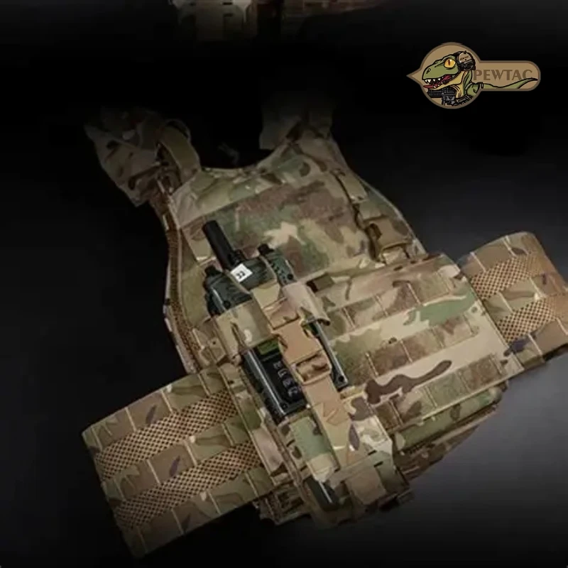 PEW Tactical Mk5 chasis de radio multiplataforma airsoft estilo SS