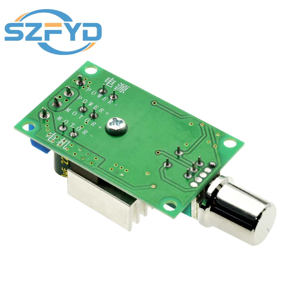 Controlador PWM motor DC 12-24V 10A para automatización táctica - imagen 4
