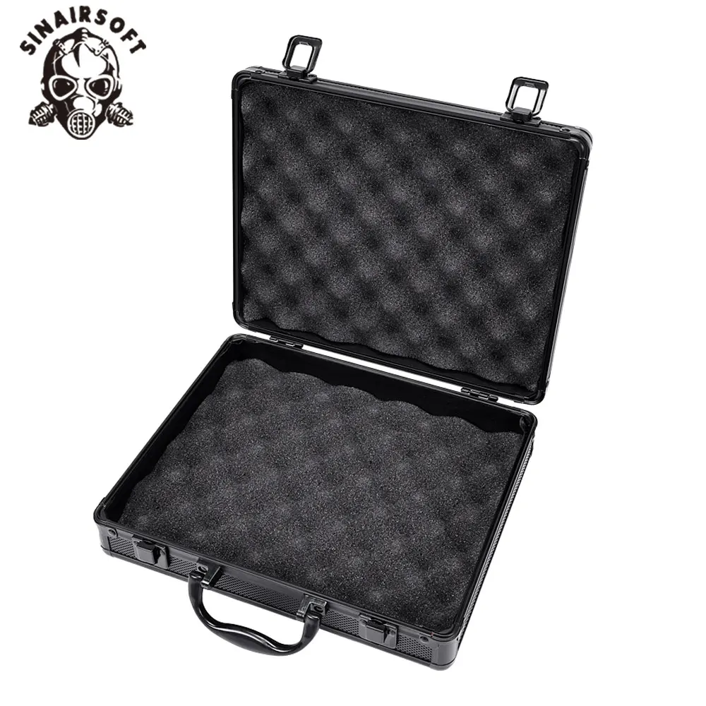 Caja herramientas aluminio rígida ligera con inserto espuma portaobjetos - imagen 2