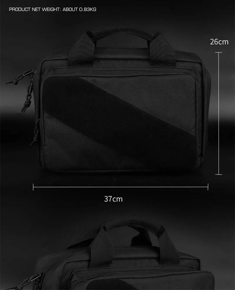 Diseño compacto para transportar accesorios