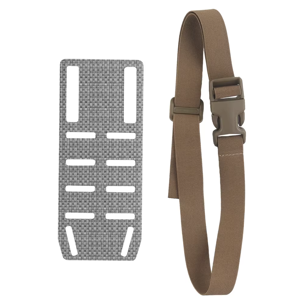 Adaptador cinturón funda MOLLE plataforma táctica pierna caída