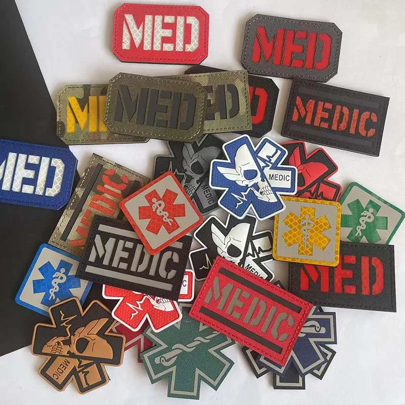 Parche médico táctico reflectante para primeros auxilios - imagen 5