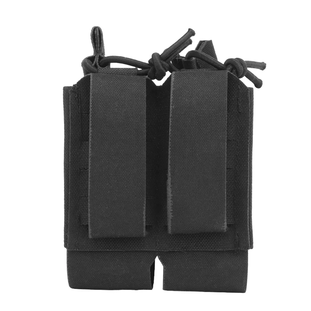 Portacargador doble MOLLE 9mm – funda táctica para chaleco - imagen 5
