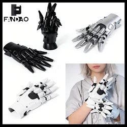 Guantes tácticos garra armadura impresión 3D estilo cyberpunk cosplay