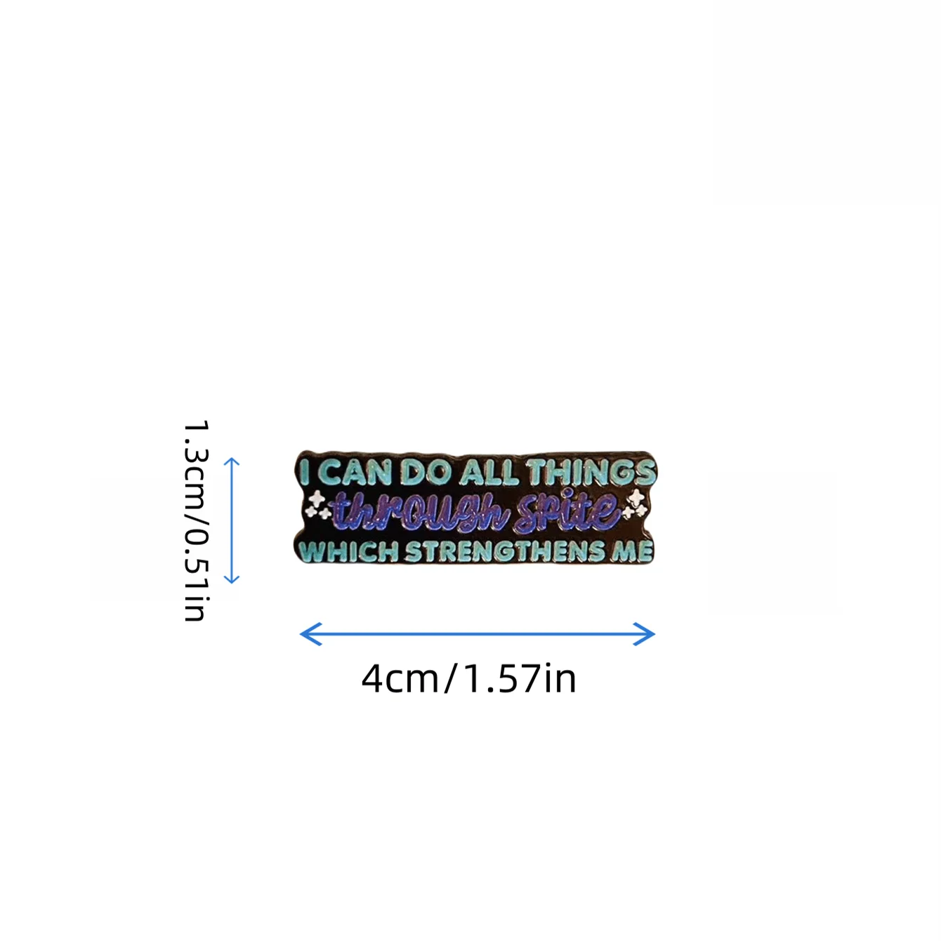 Pin aplicado en prenda