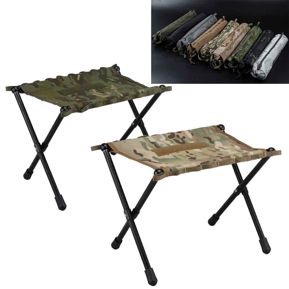 Silla Táctica Plegable MC en Aluminio Ultraligera para Exterior y Pesca - imagen 5