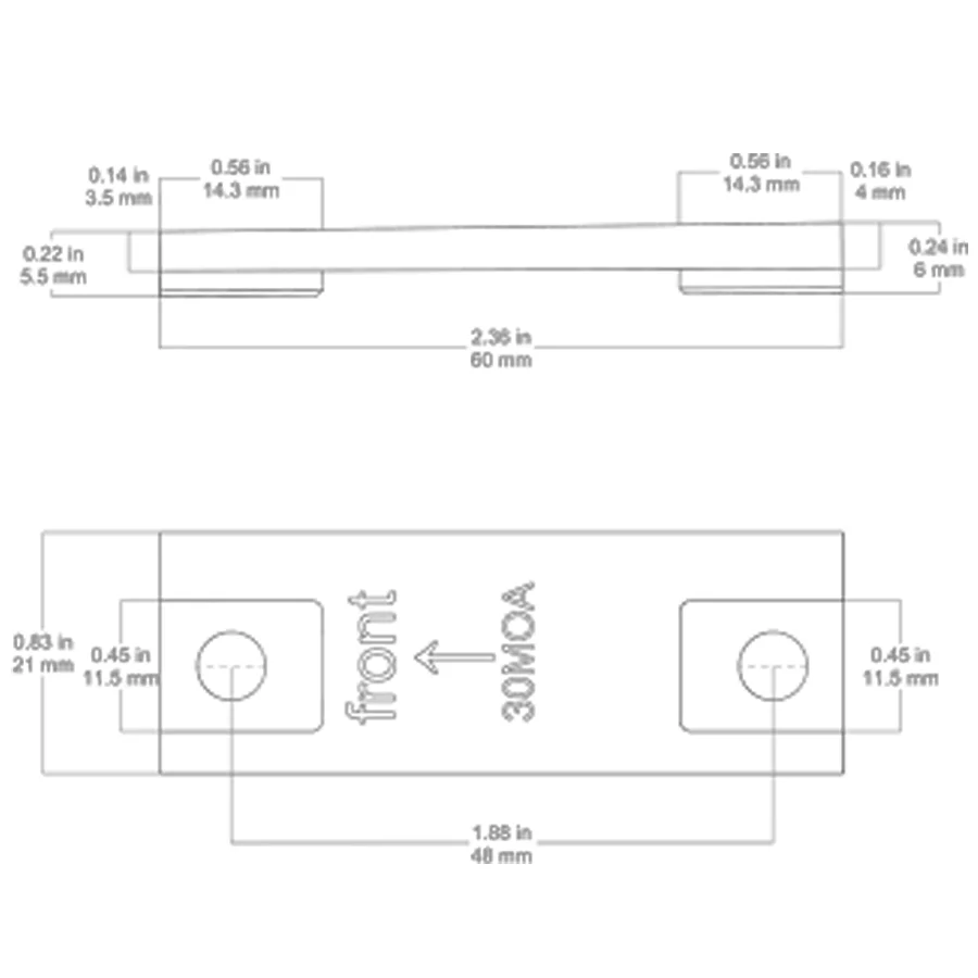 Vector Optics Nautilus Adaptador Espaciador 30 MOA Para Punto Rojo PETG-CF - imagen 5