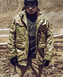 Herentact chaqueta táctica windbreaker camuflaje primavera-otoño