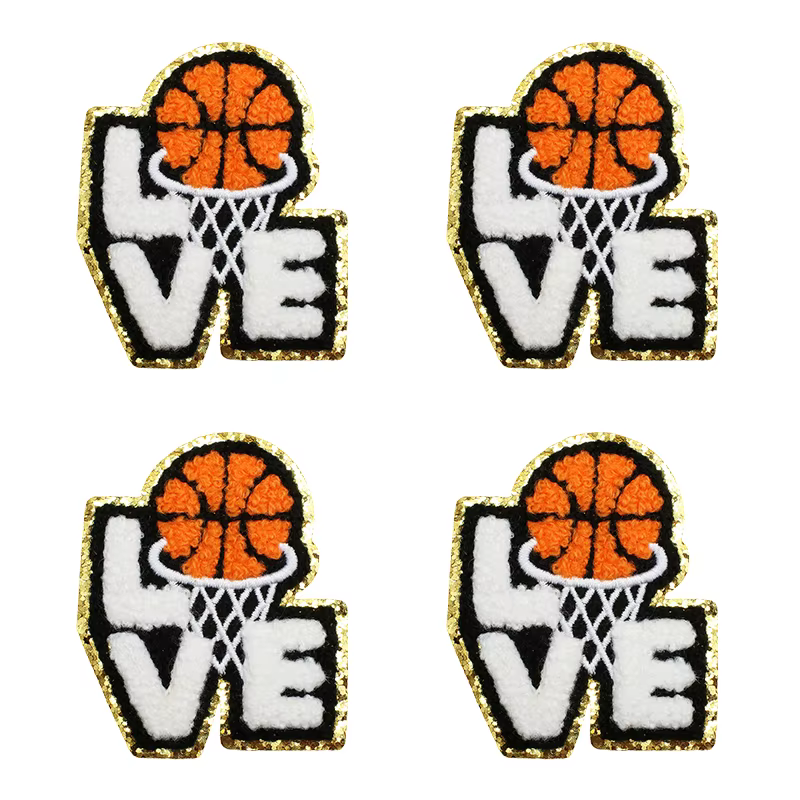 Parches para planchar serie Baloncesto – Bordados en chaquetas - imagen 5