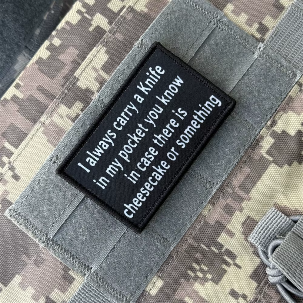 Parche velcro gancho y bucle EDC para ropa táctica brazalete mochila - imagen 4