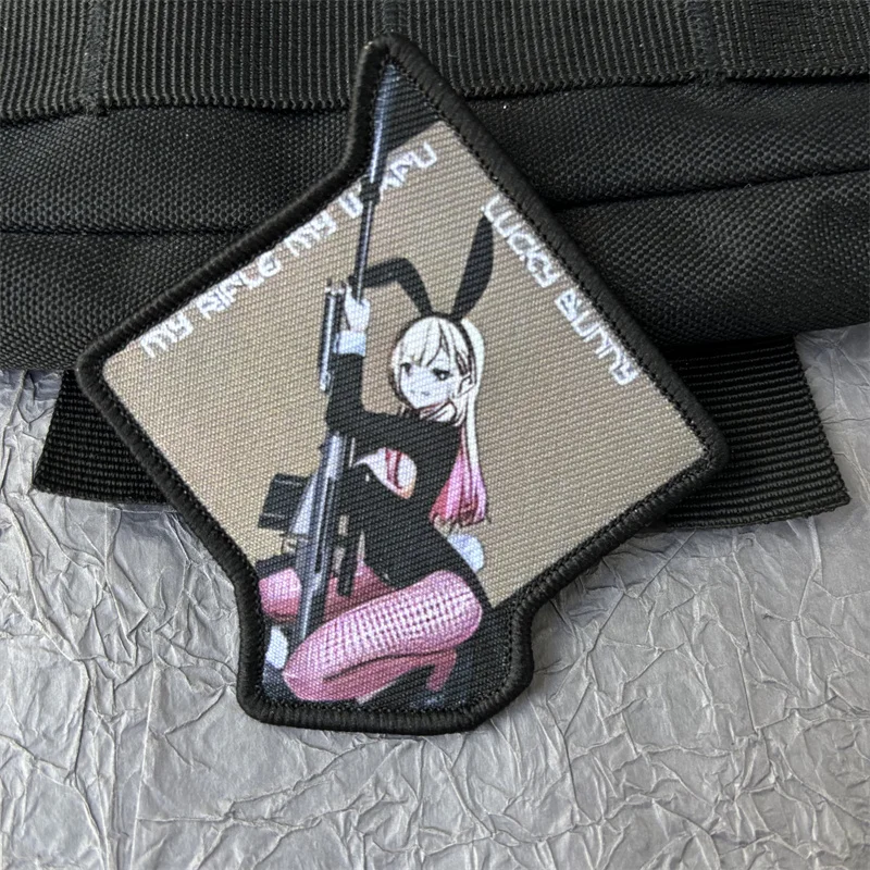 Parche táctico de anime - insignia Velcro con gancho y bucle - imagen 3