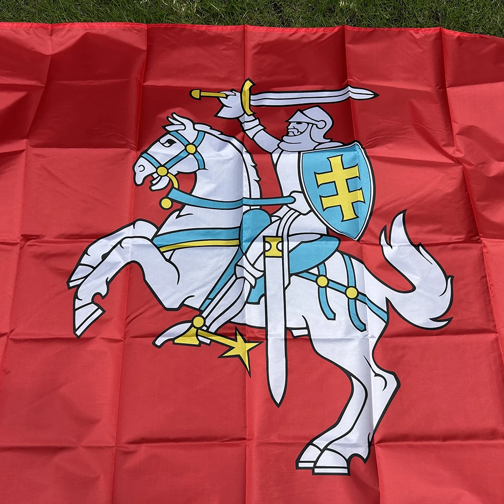 Bandera Lituania colgante poliéster para interior