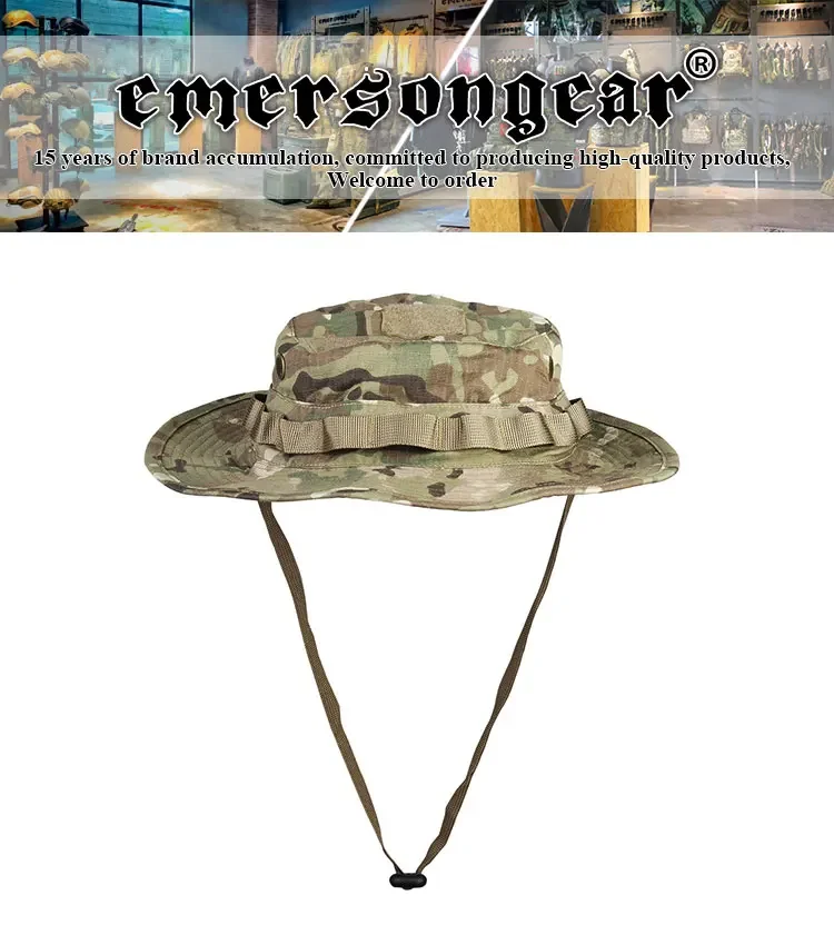 Sombrero boonie camuflaje para exterior