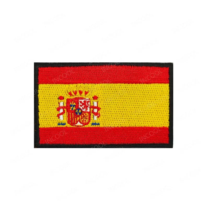 Parches bordados bandera de España PVC reflectantes IR - imagen 5