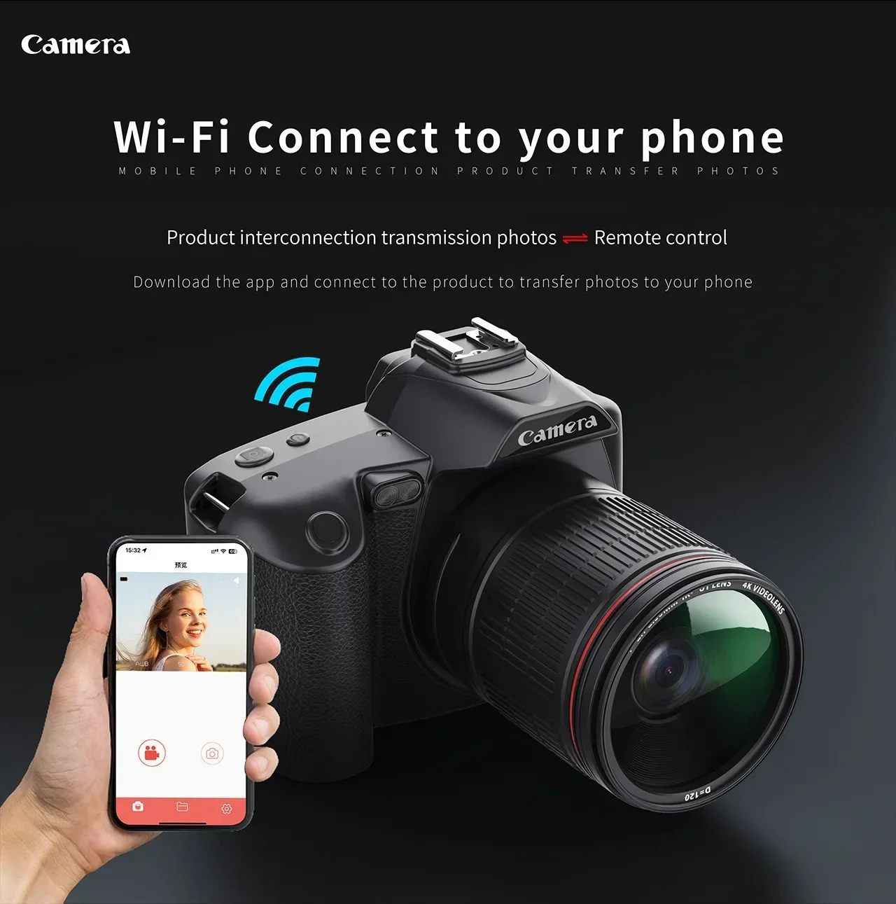 Cámara Ultra HD con WiFi, visión nocturna IR y lapso de tiempo - imagen 2