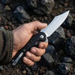 Cuchillo plegable para exteriores emergencia senderismo camping