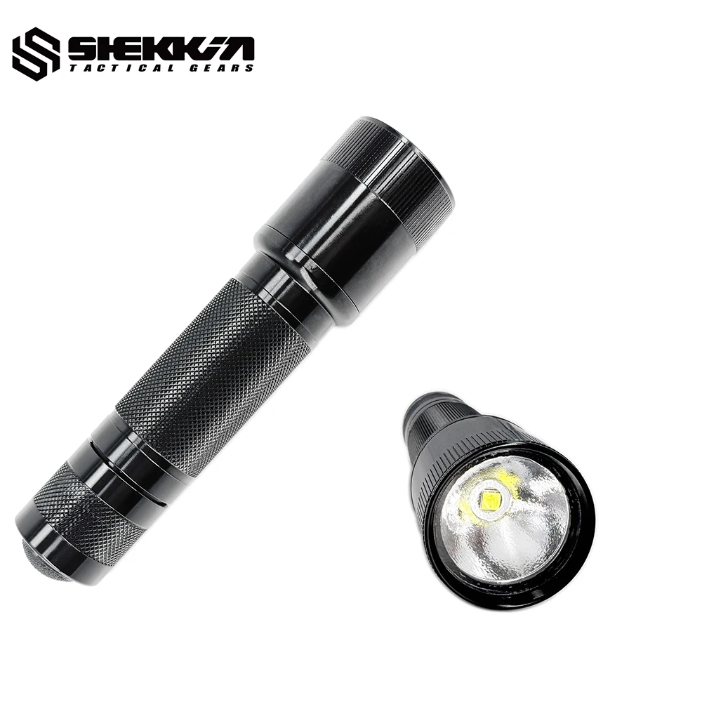 Linterna táctica réplica Surefire 6P – Aluminio negro