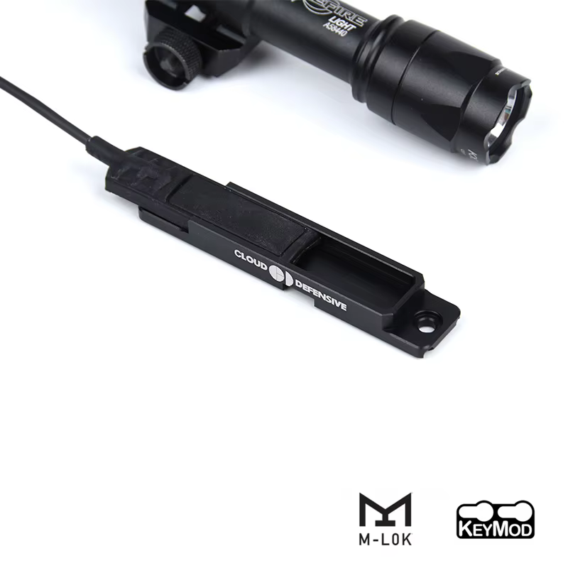 Linterna táctica interruptor de presión sistema LCS Picatinny M-LOK - imagen 2