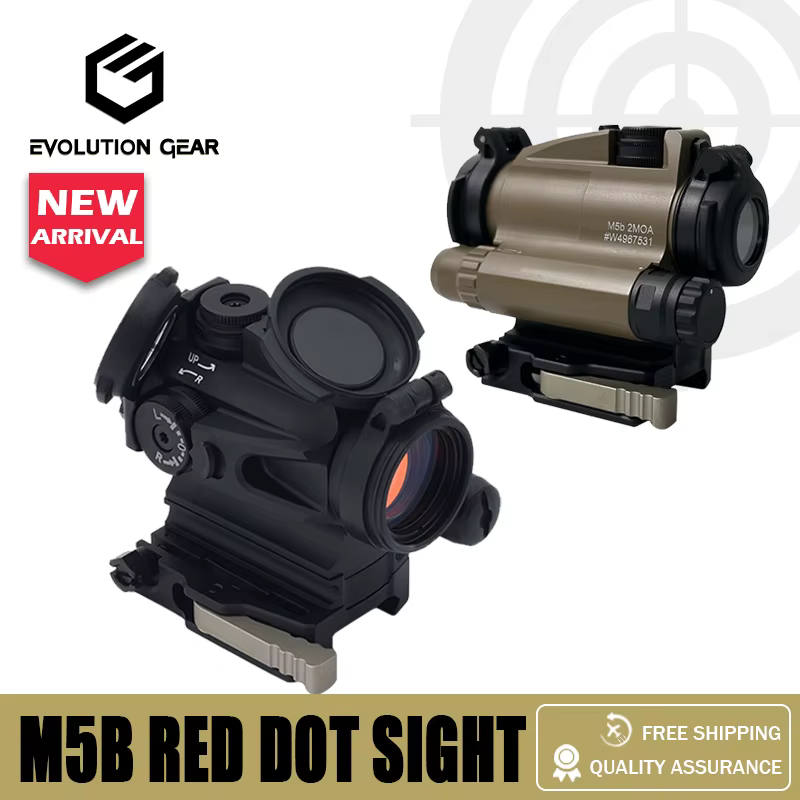 Mira reflex roja Evolution Gear M5B con montura básica - imagen 4