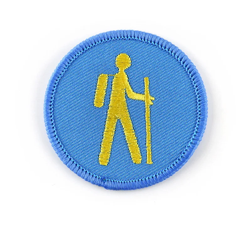 Parche bordado táctico moral circular Boy Scout dibujos animados DIY - imagen 5